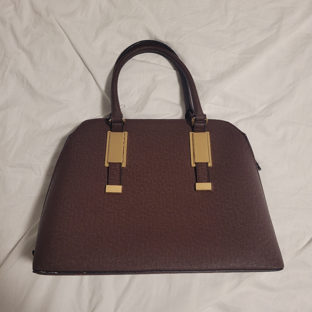 Aldo maroon handbag